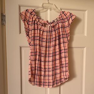 Plaid Women's Top